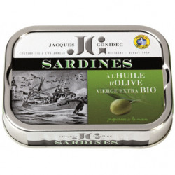 Sardines à l'huile d'olive...