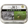 Sardines à l'huile d'olive bio 115g