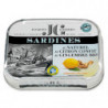 Sardines au naturel citron et gingembre bio 115g (87g PNE)