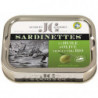 Sardinettes à l'huile d'olive bio 100g