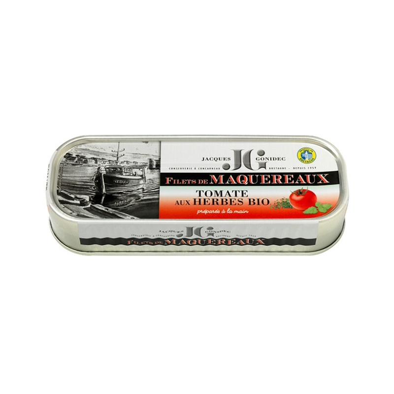 Filets de maquereaux tomates aux herbes 169g