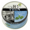 Thon listao au naturel et basilic 160g (112g PNE)