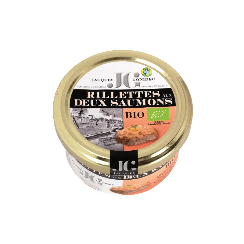 Rillettes aux deux saumons 90g