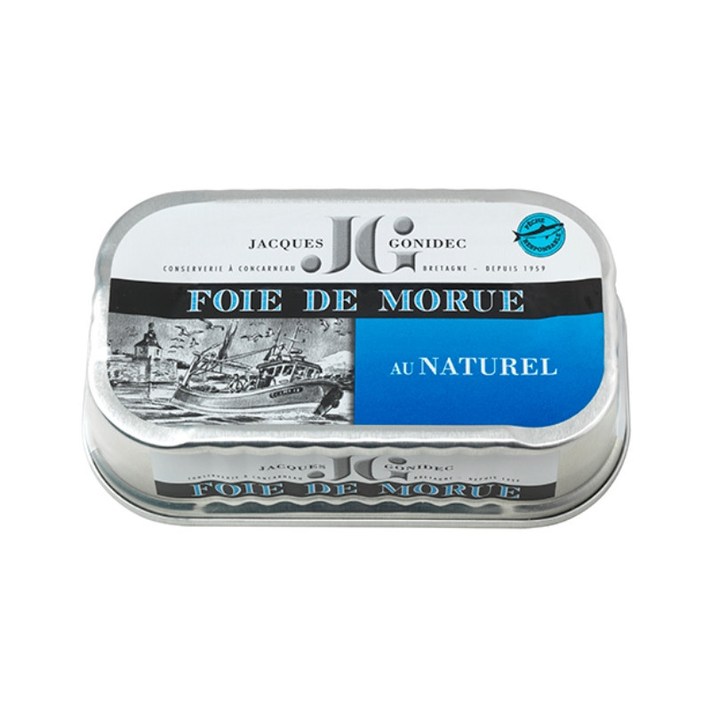 Foie de morue 120g