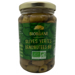 Olives vertes dénoyautées...