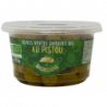 Olives vertes entières au pistou en pot, 250g