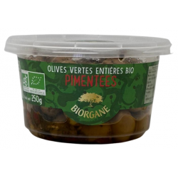 Olives vertes entières...