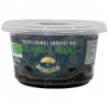 Olives noires entières aux herbes de Provence en pot, 250g