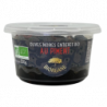 Olives noires entières pimentées en pot, 250g