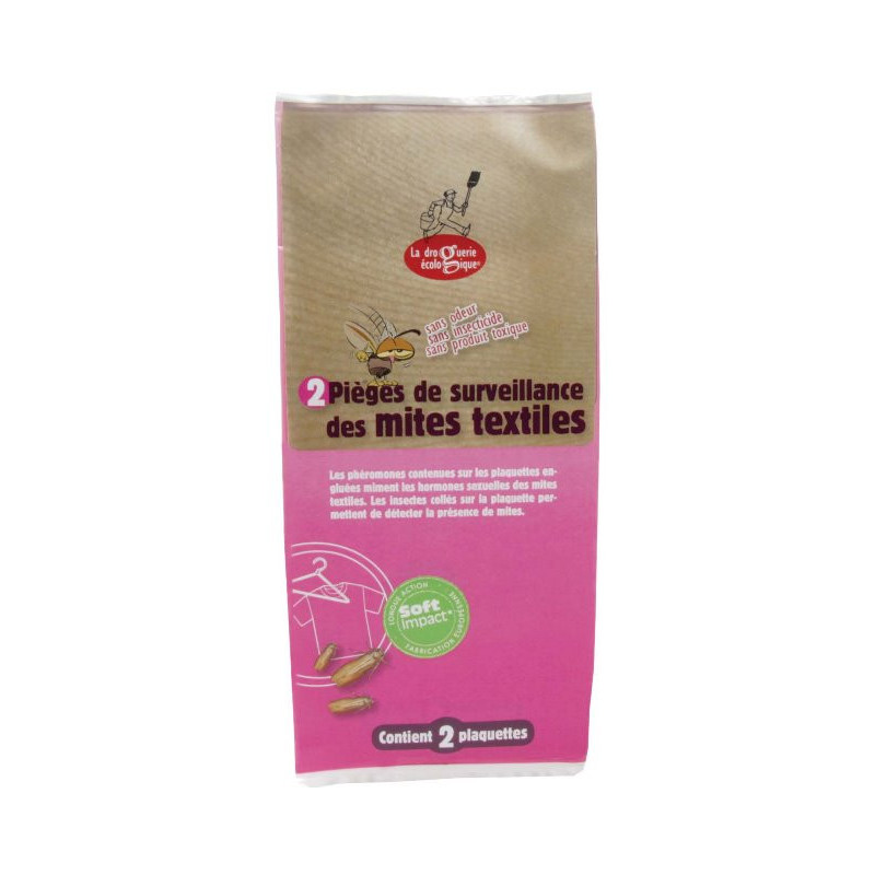 Pièges de surveillance des mites textiles, sachet de 2