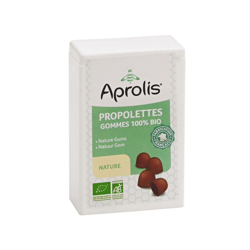 Propolettes, gommes à la propolis nature 50g