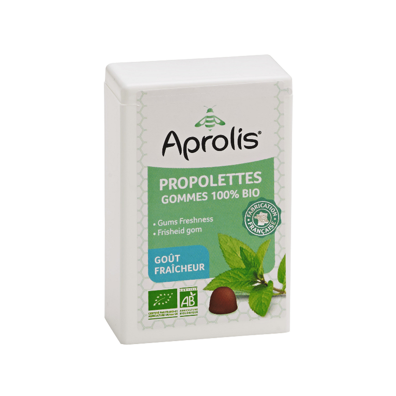 Propolettes, gomme à la propolis goût fraîcheur 50g avec eucalyptus