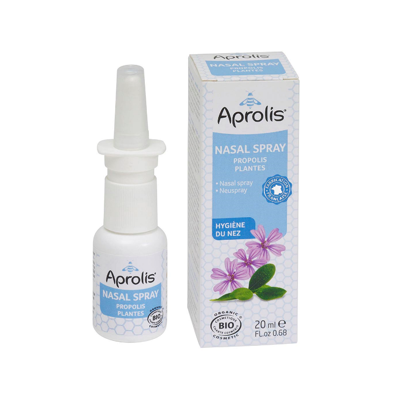 Spray nasal aux 5 extraits de plantes, propolis et 4 huiles essentielles 20ml