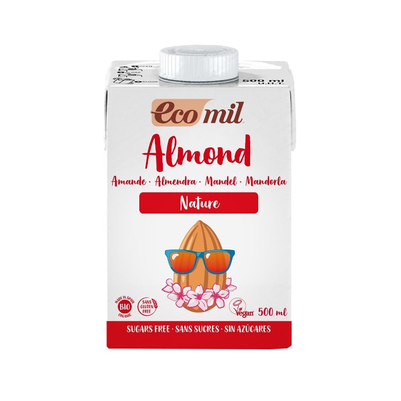 Lait d'amande nature sans sucres 500ml