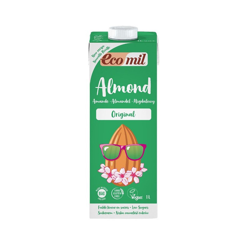 Lait d'amande Original au sirop d'agave 1l