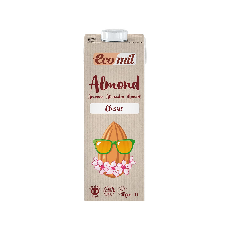 Lait d'amande classic avec sucre de canne 1l