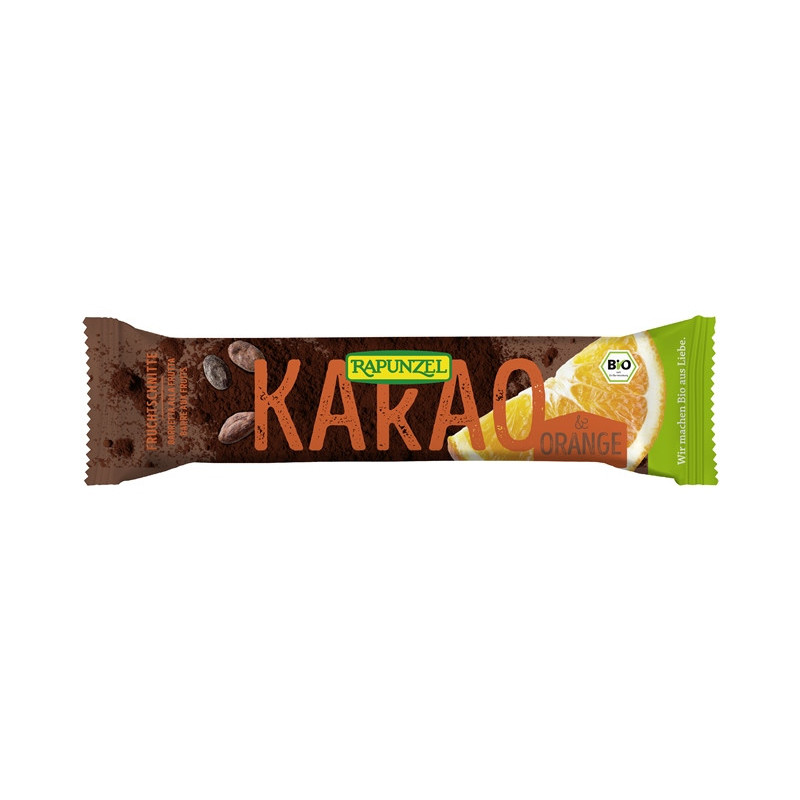 Barre aux fruits cacao orange 40g