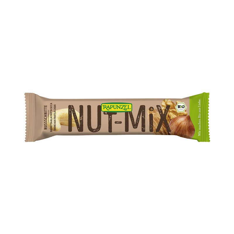 Barre aux noisettes nut mix 40g