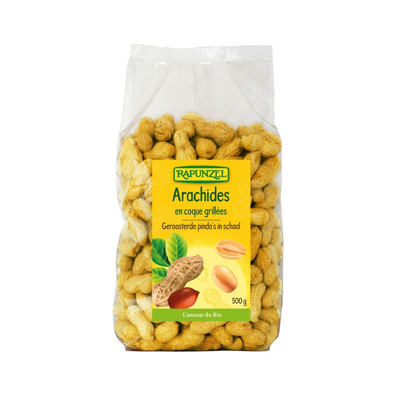 Arachides en coque grillées 500g