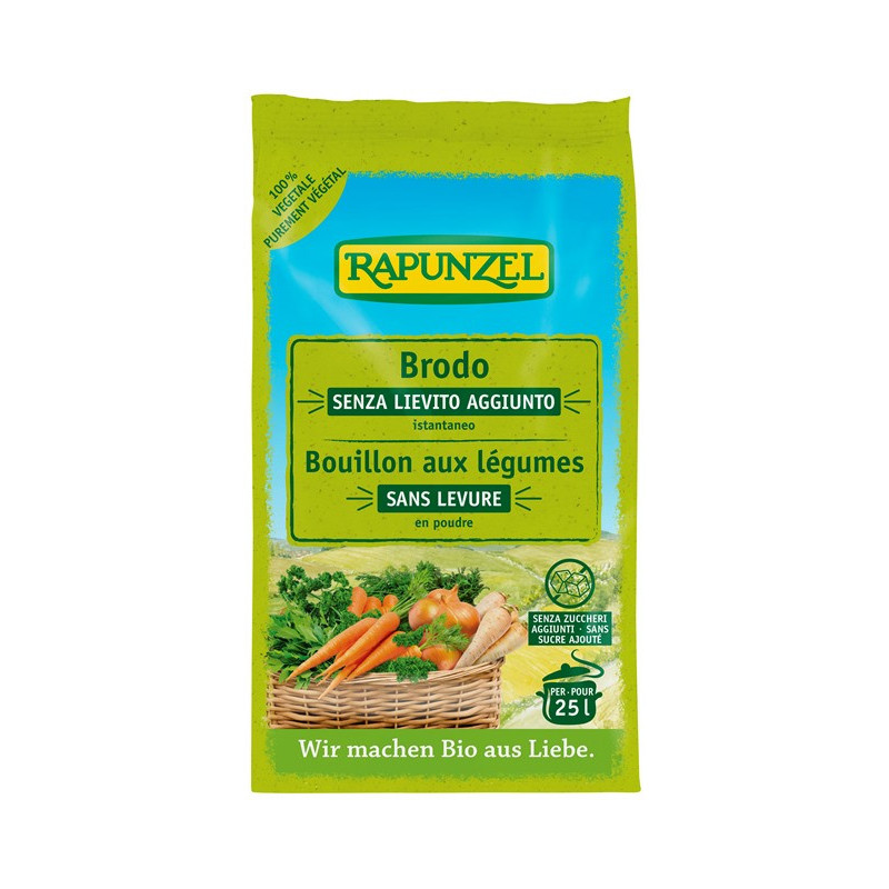 Bouillon aux légumes sans levure en poudre 500g