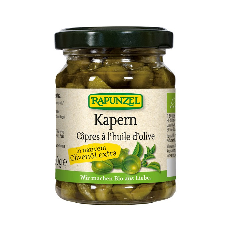 Câpres à l'huile d'olive 120g