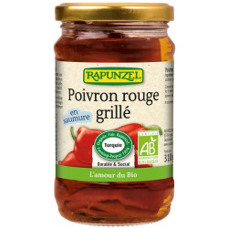 Poivrons rouges grillés en...