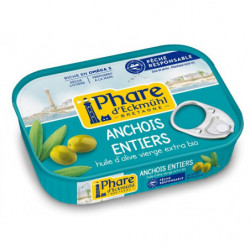 Anchois entiers à l'huile...