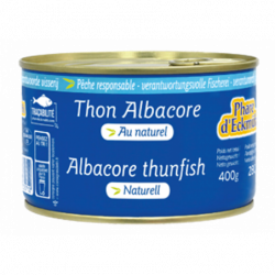 Thon albacore pêche responsable" au naturel 280g (PNE)"