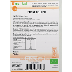 Farine de lupin 500g