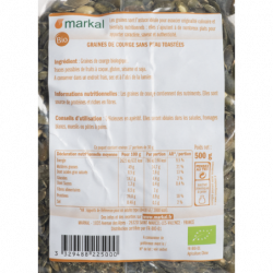 Graines de courge toastées 500g