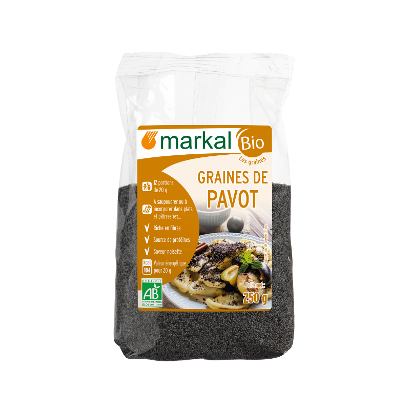 Graines de pavot 250g