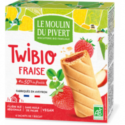 Twibio fourré fraise 150g,...