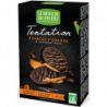 Tentation biscuit à l'orange enrobé de chocolat noir 130g, végan