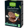 Tentation biscuit à la coco et au citron vert enrobé de chocolat lait 110g