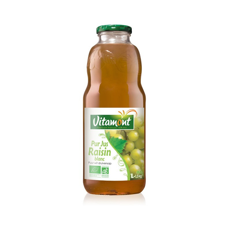 Pur jus raisin blanc 1l