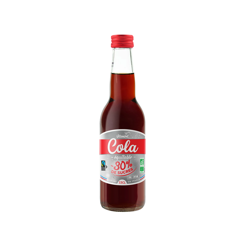 Cola -30% de sucre, Equitable Max Havelaar 33 cl