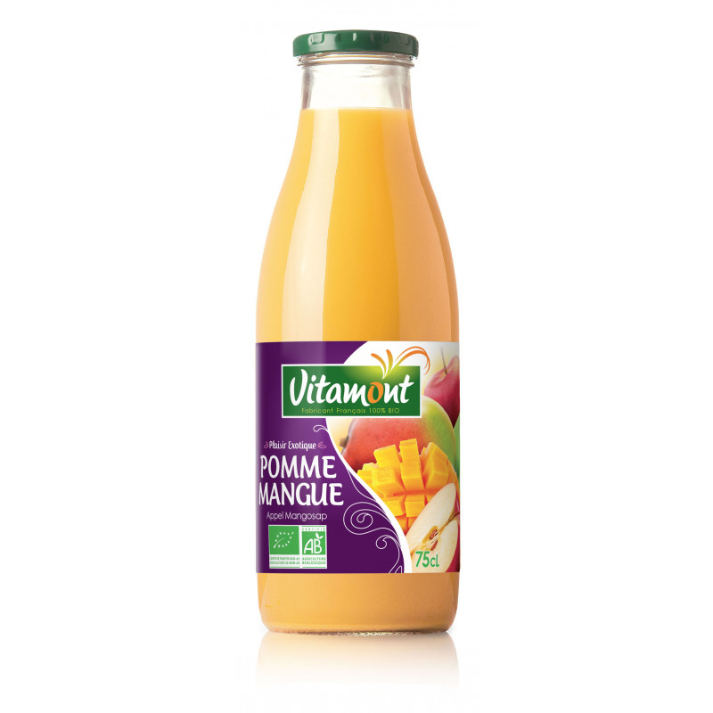 Pur jus pomme-mangue 75cl