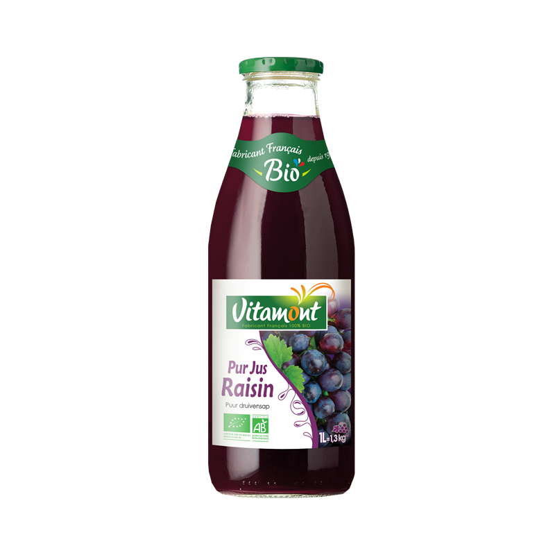 Pur jus raisin rouge 1l