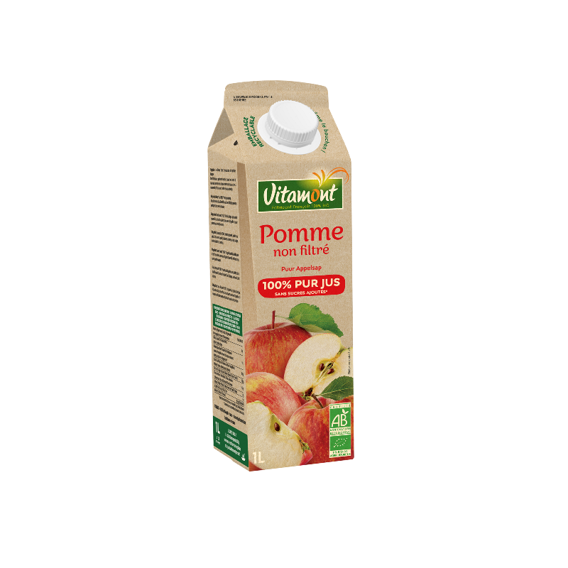 Tétra pur jus de pomme 1l