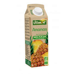 Tétra pur jus d'ananas 1l