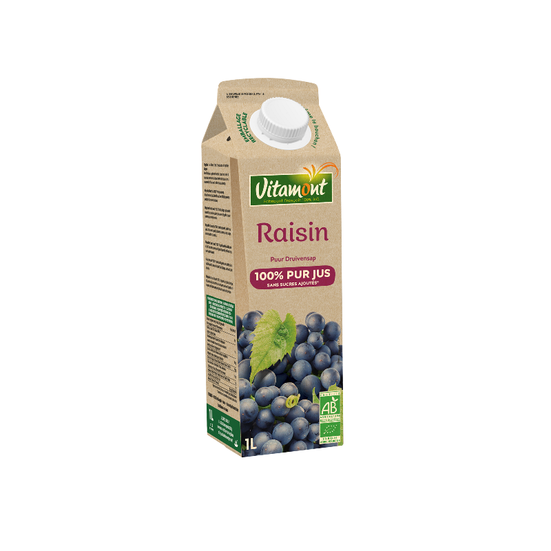 Tétra jus de raisin rouge 1l