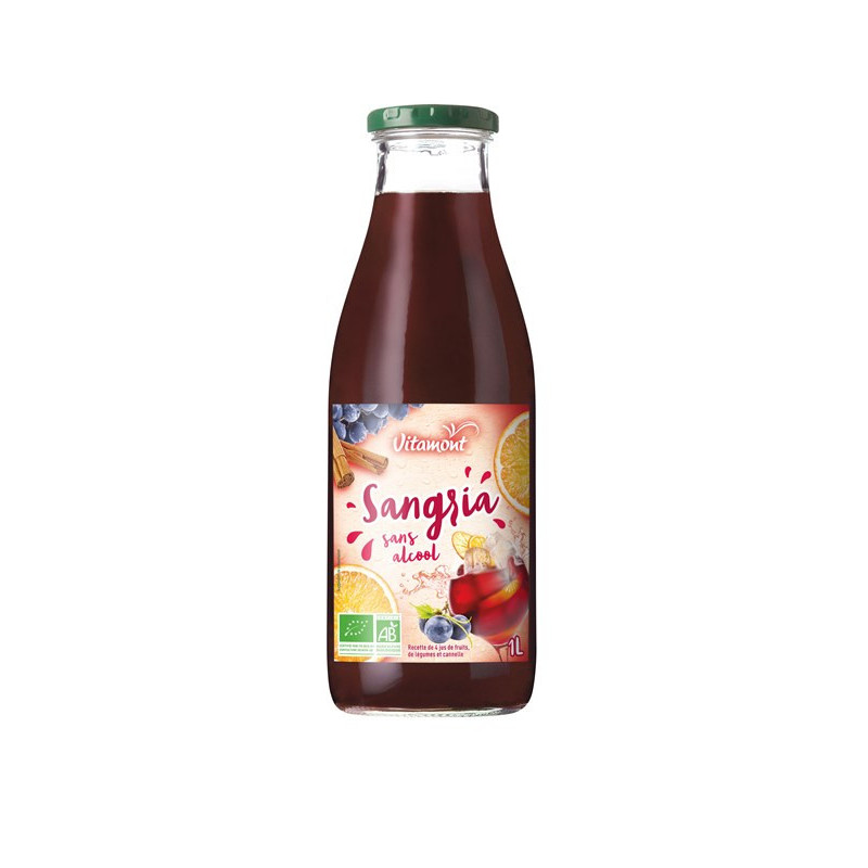 Sangria (cocktail sans alcool) 1l