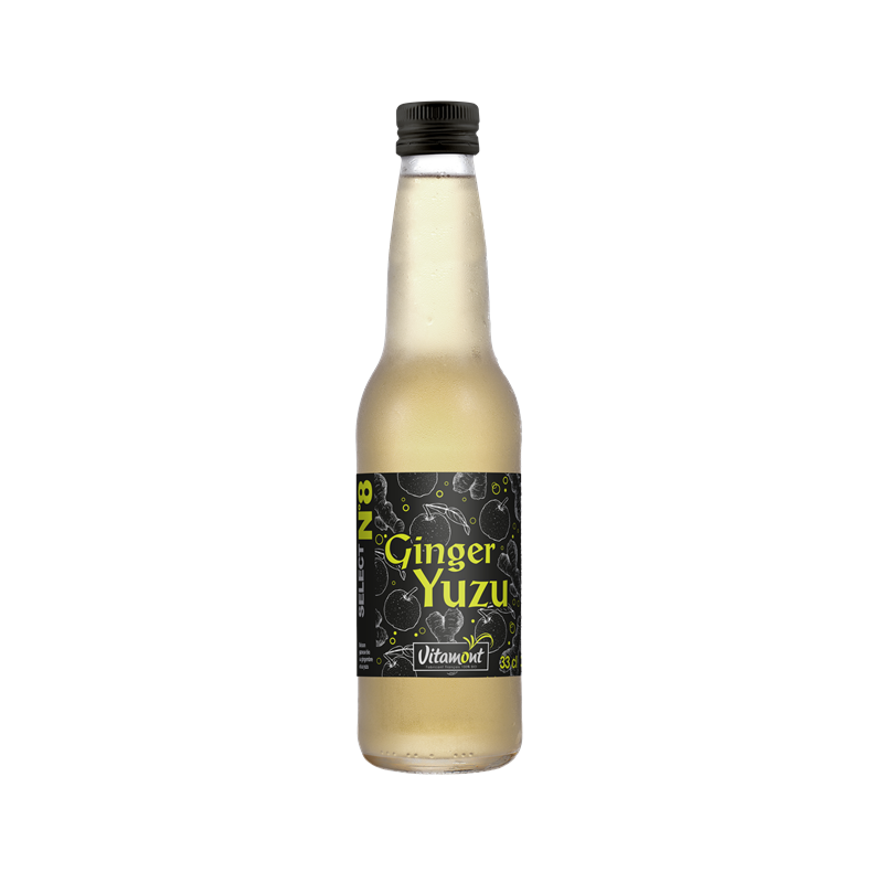 Ginger yuzu, boisson gazeuse 33cl