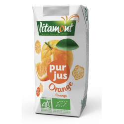 Tétra pur jus orange 20cl, pack de 6