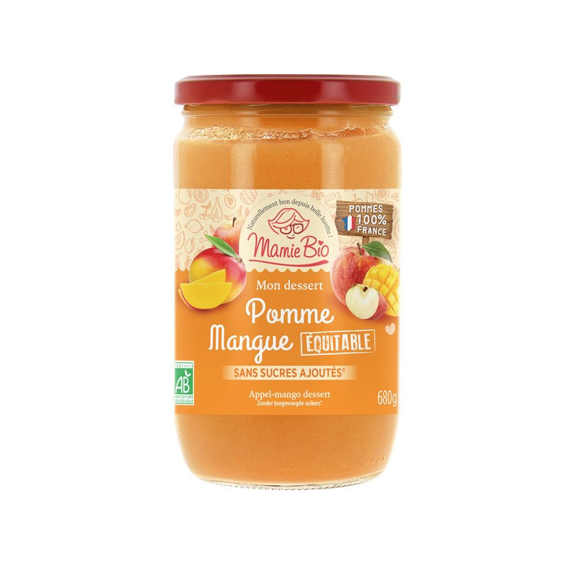 Dessert pomme mangue 680g