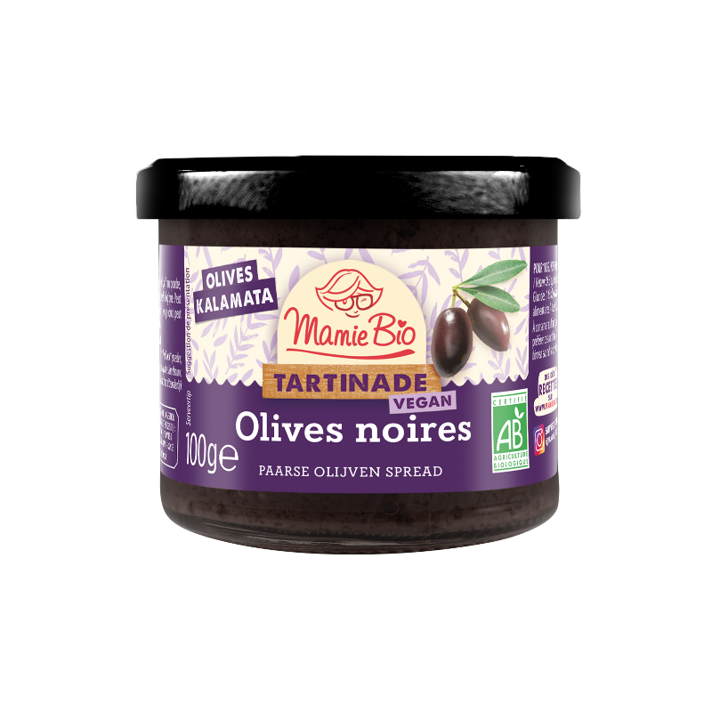 Tartinade d'olive noire Kalamata 100g