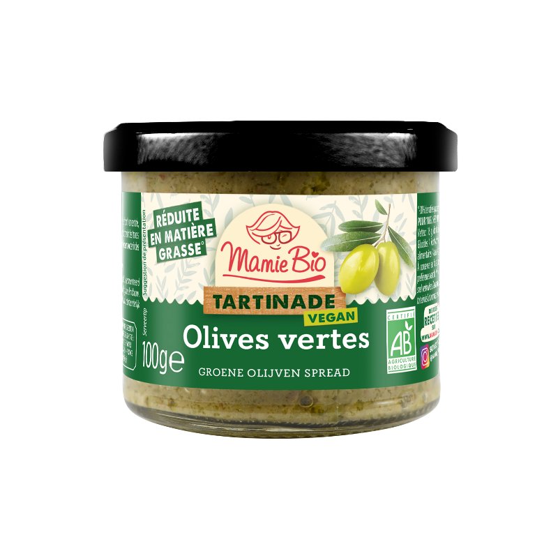 Tartinade d'olive verte 100g