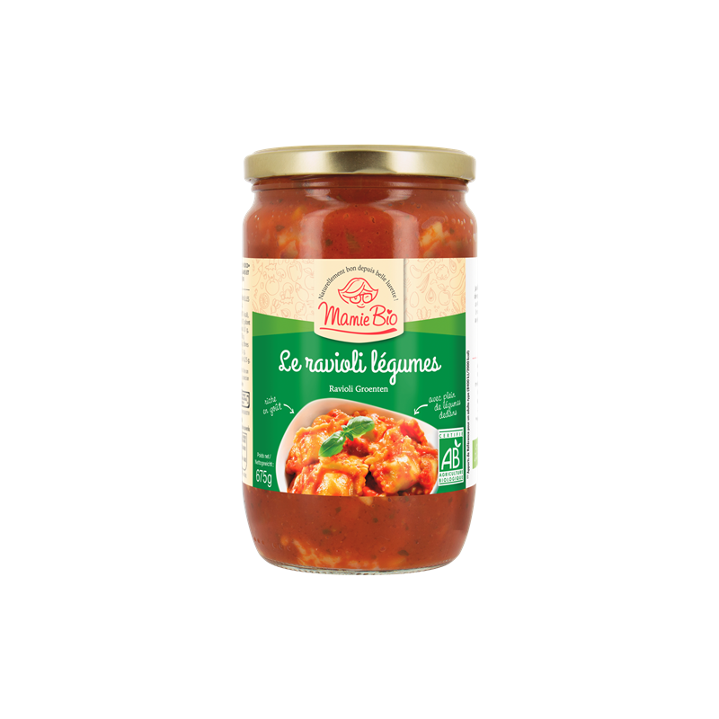 Le ravioli aux légumes 675g