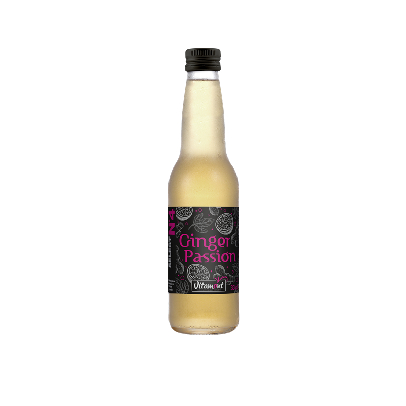 Ginger passion, boisson gazeuse 33cl