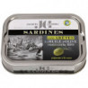 Sardines sans arêtes à l'huile d'olive bio 115g